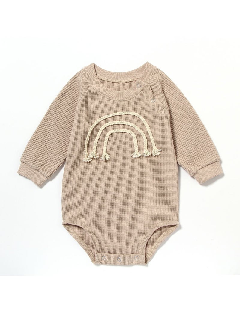 Baby clothes, cotton clothing, winter cotton A-level spring and autumn sets, autumn and winter hoodies, thick jumpsuit, suitable for 0-18M  - Image 1
