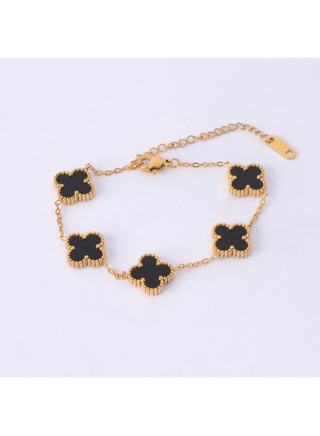 اخر العنقود انسيال يد للنساء  ورقة كلوفر - Image 1