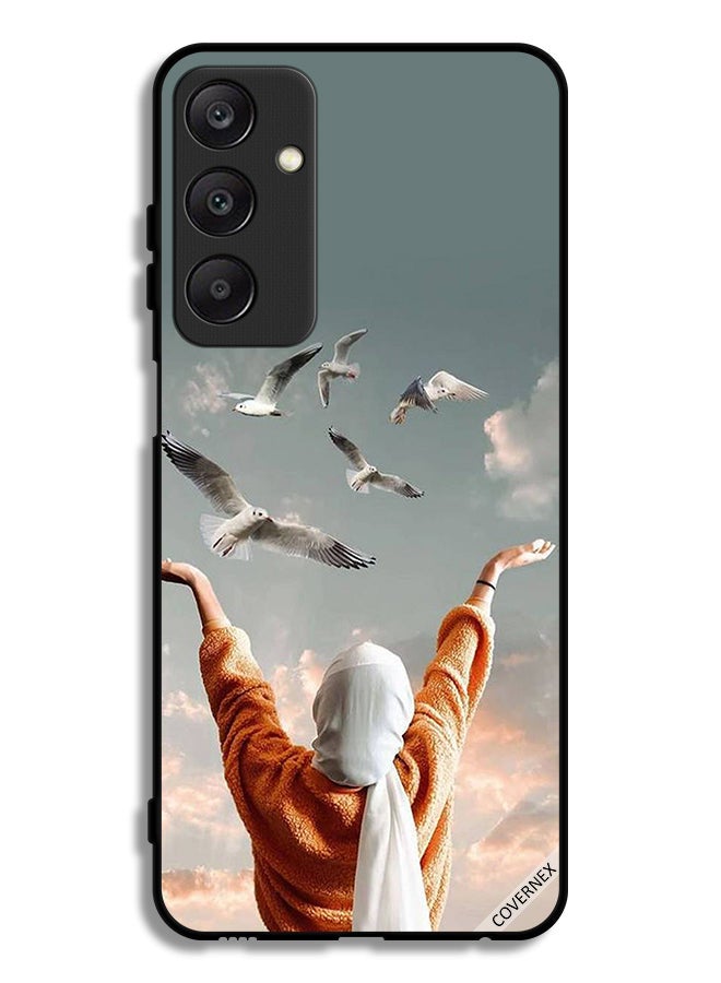 Covernex Samsung Galaxy A25 5G Protective Case Cover Flying Birds - Image 1