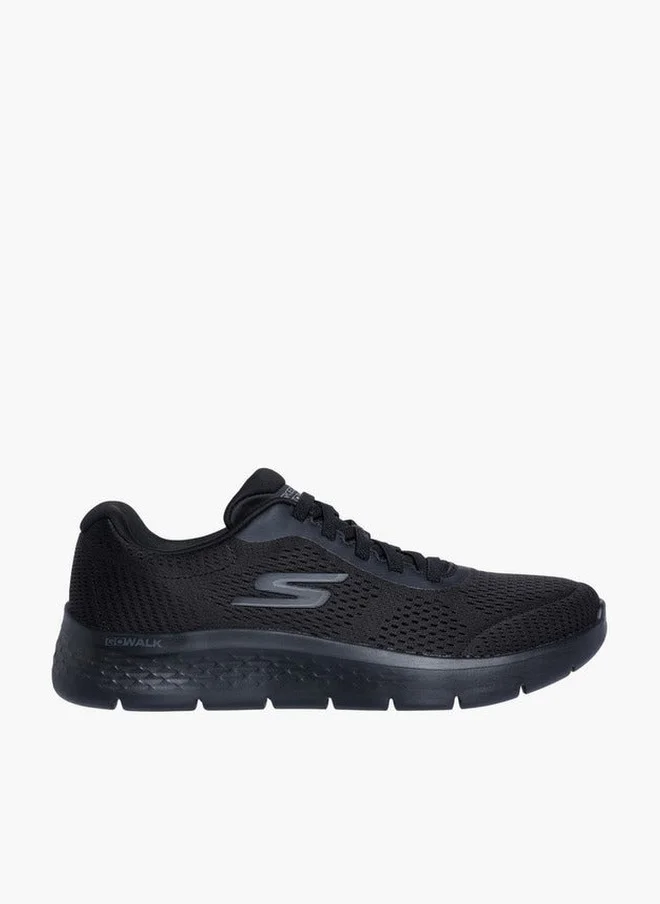 SKECHERS Men Go Walk Flex Lace-Up Walking Shoes