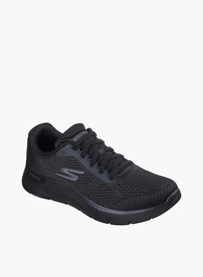 SKECHERS Men Go Walk Flex Lace-Up Walking Shoes