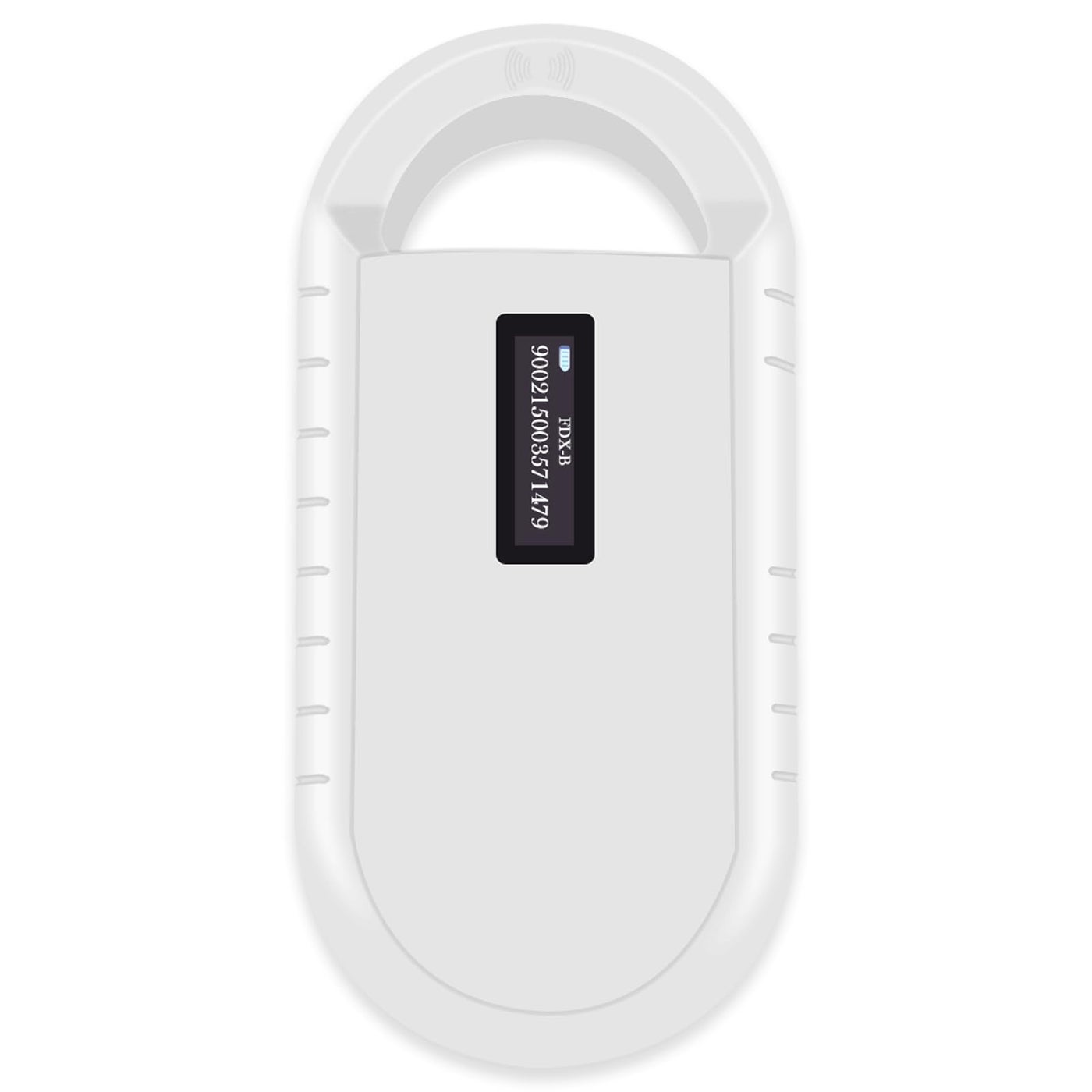 Smoostart Microchip Scanner, 128 Records Data Storage Upload to PC Microchip Scanner Reader, Only Compatible with FDX-B/EMID Microchips