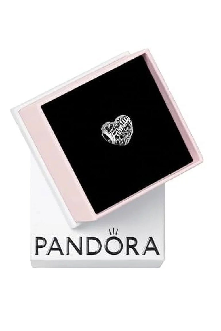 PANDORA Heart Sterling Silver Charm - Image 1