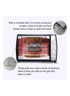 SYOSI Rotisserie Basket for Air Fryer, 360° Rotating Grill Drum, Stainless Steel Tumble Rotisserie Oven Cage for Baking Turkey, BBQ, Peanuts(14X18cm)  - Image 2
