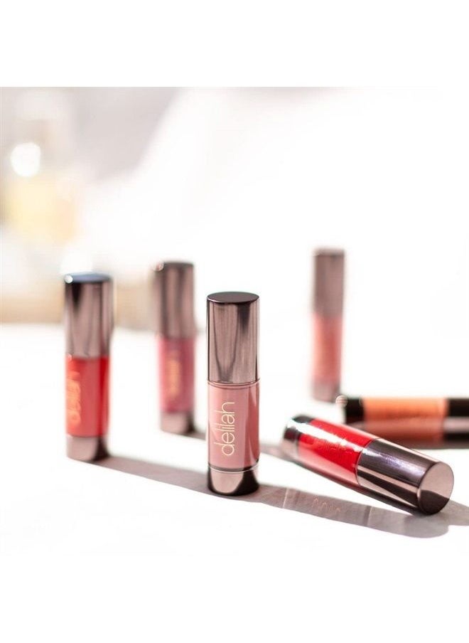 delilah  - Colour Intense Liquid Lipstick - Comfortable Matte Finish - Smooths And Saturates Lips - Instant Color Payoff - Glides On Smoothly - Long Lasting Wear - Paraben Free - Beau - 0.24 Oz - Image 1