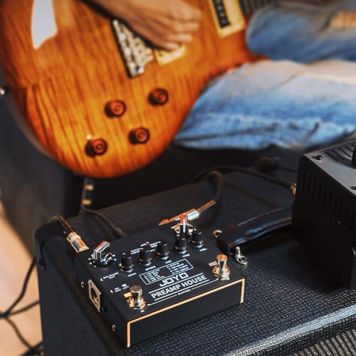 JOYO Cabinet Simulator Pedal Dual Channel with Clean and Distortion for Electric Guitar Effect (Preamp House R-15) - Image 5