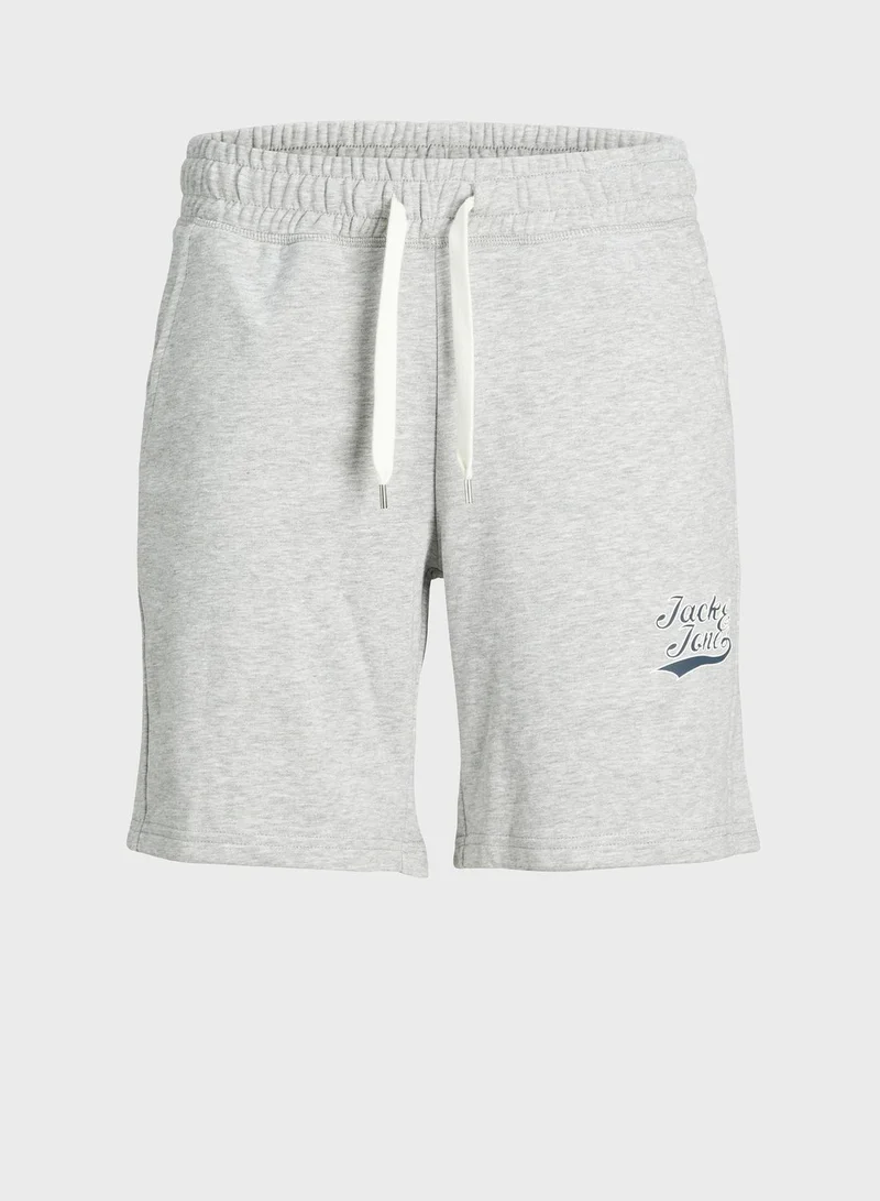 JACK & JONES Slogan Casual Shorts