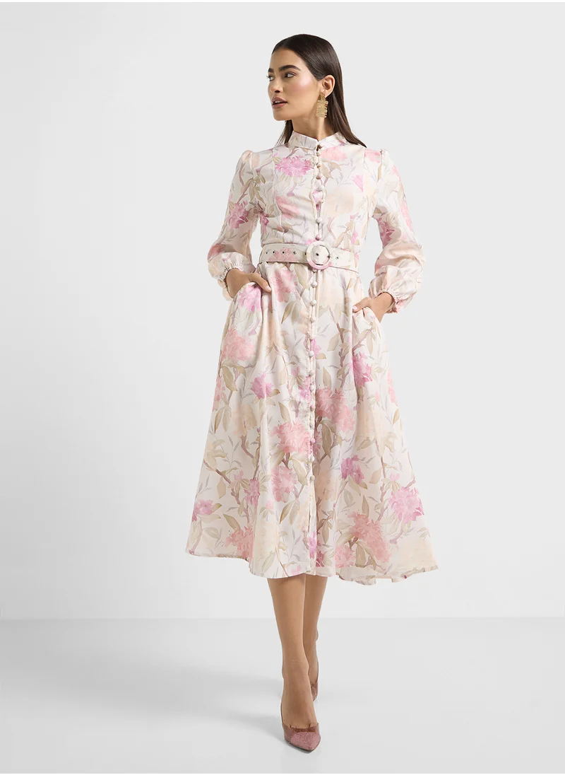 ايلا Floral Print Dress