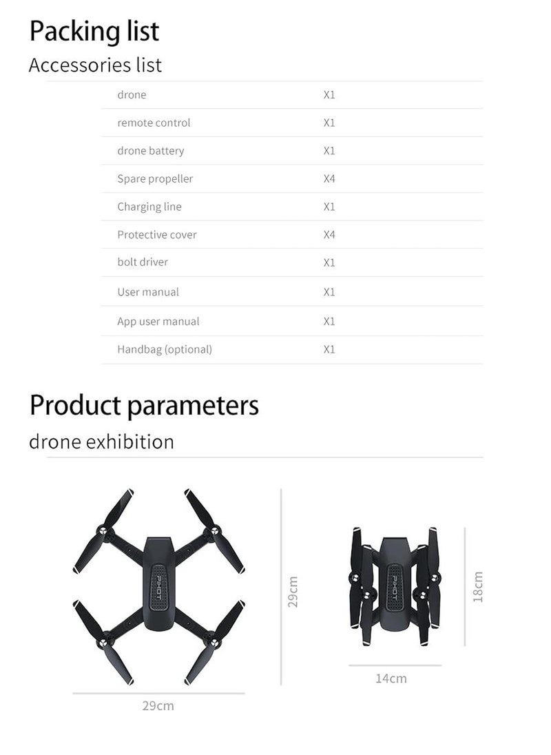 ELTRAZONE - "P30 4K Dual Camera Drone - Smartphone-Compatible with Advanced Controller for Superior Aerial Shots" - Image 1