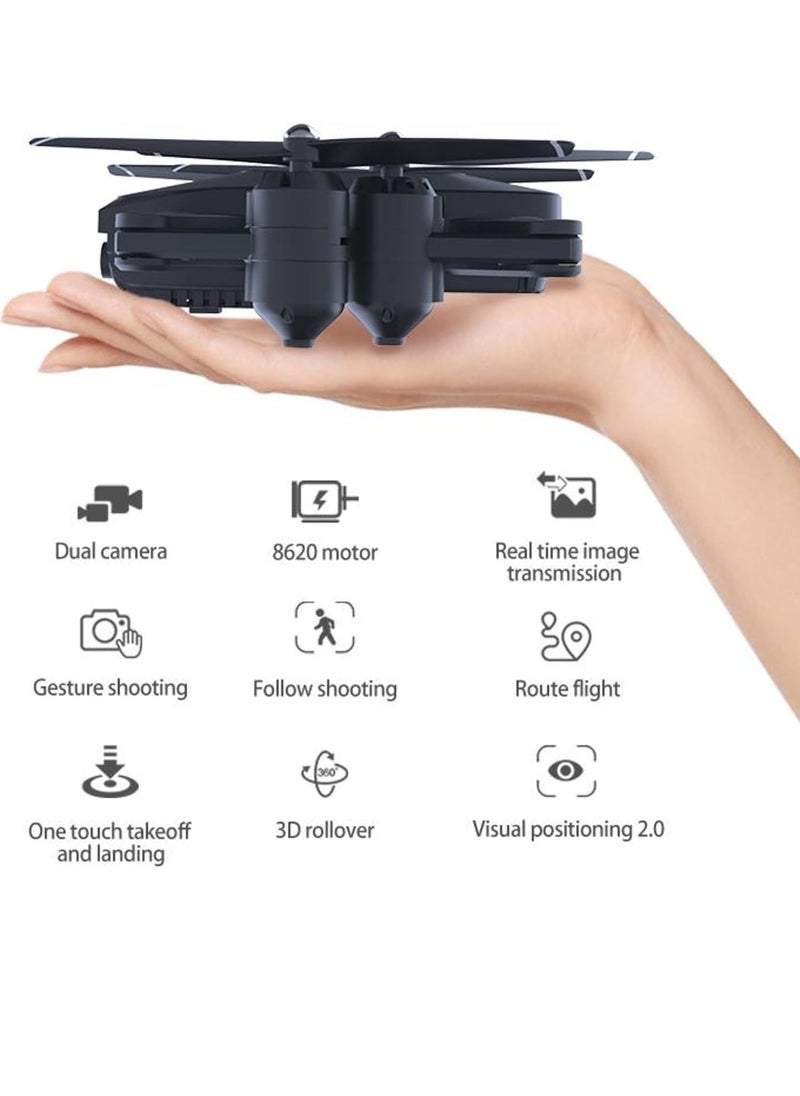 ELTRAZONE - "P30 4K Dual Camera Drone - Smartphone-Compatible with Advanced Controller for Superior Aerial Shots" - Image 1