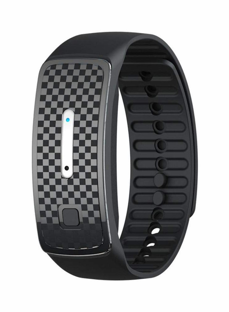 Excefore Mosquito Repellent Bracelets Reusable Portable Electronic Mosquito Pest Bugs Control Bracelets Rechargeable for Pregnant Women (Black) - Image 1