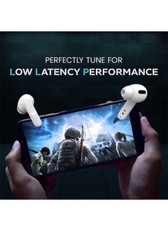 iCruze Defender TWS Bluetooth 5.1, ENC, 300mAh - 40 Hours Play Time, Voice Assistant, Supreme Bass with 13 MM Neodymium Drivers  - Image 4