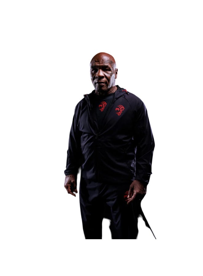 VENUM X MIKE TYSON TIGER TRACK JACKET BLACK/RED - Image 2