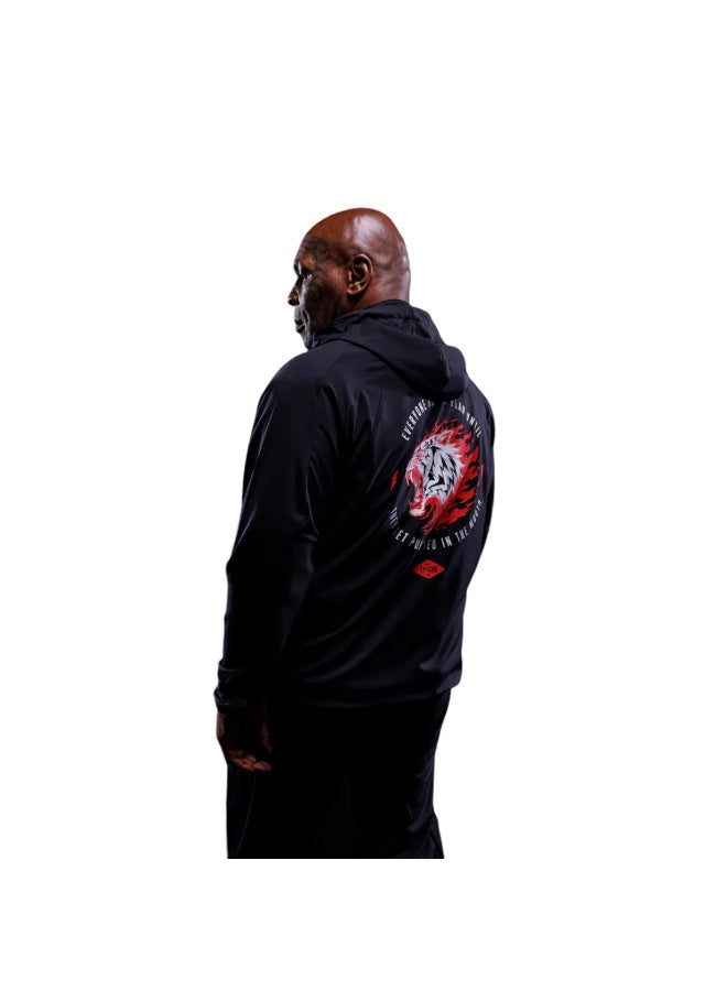VENUM X MIKE TYSON TIGER TRACK JACKET BLACK/RED - Image 3