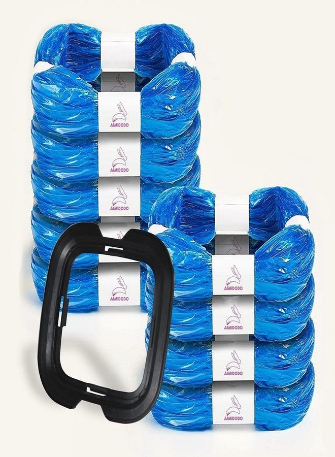 AIMIDODO 9 pcs Universal Cat Litter Refills Bag Litter Refills Compatible with Your Litter Refill Cartridge for Litter Genie +（Disposable Cap Included） - Image 1