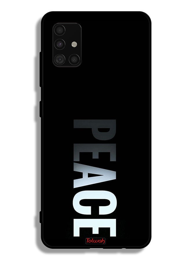 Tolwak Samsung Galaxy A51 4G Protective Case Cover Peace - Image 1