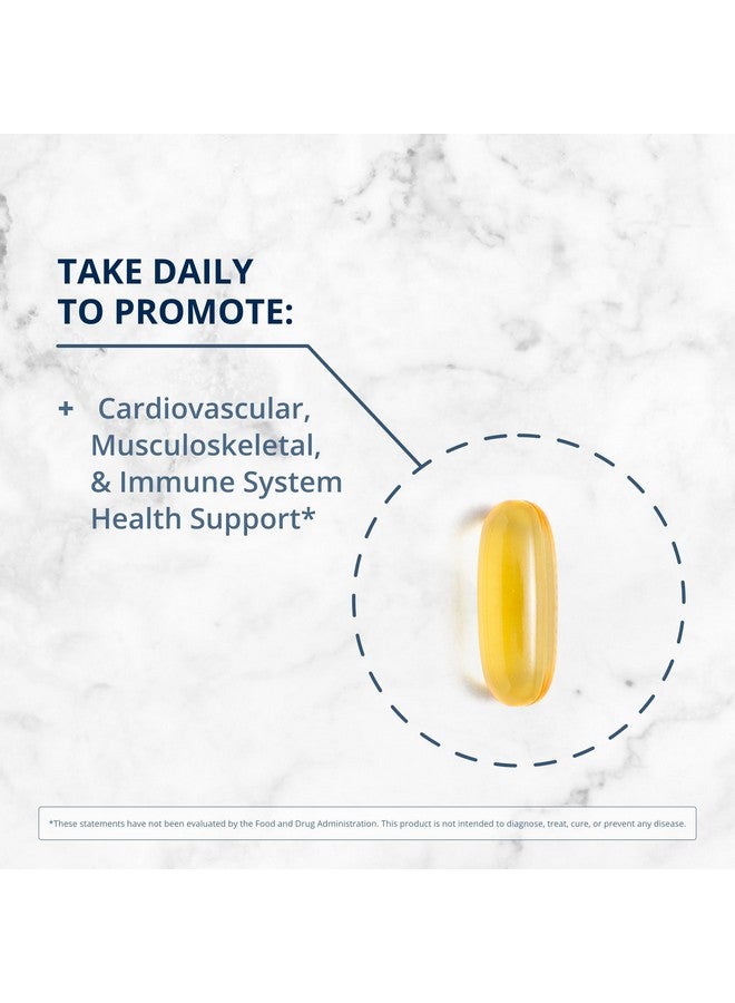 Metagenics OmegaGenics Fish Oil EPA-DHA 1000 mg - High Potency - Omega-3 Fish Oil Supplement - for Heart Health, Musculoskeletal Health & Immune System Health* - with DHA & EPA - 60 Softgels - Image 4