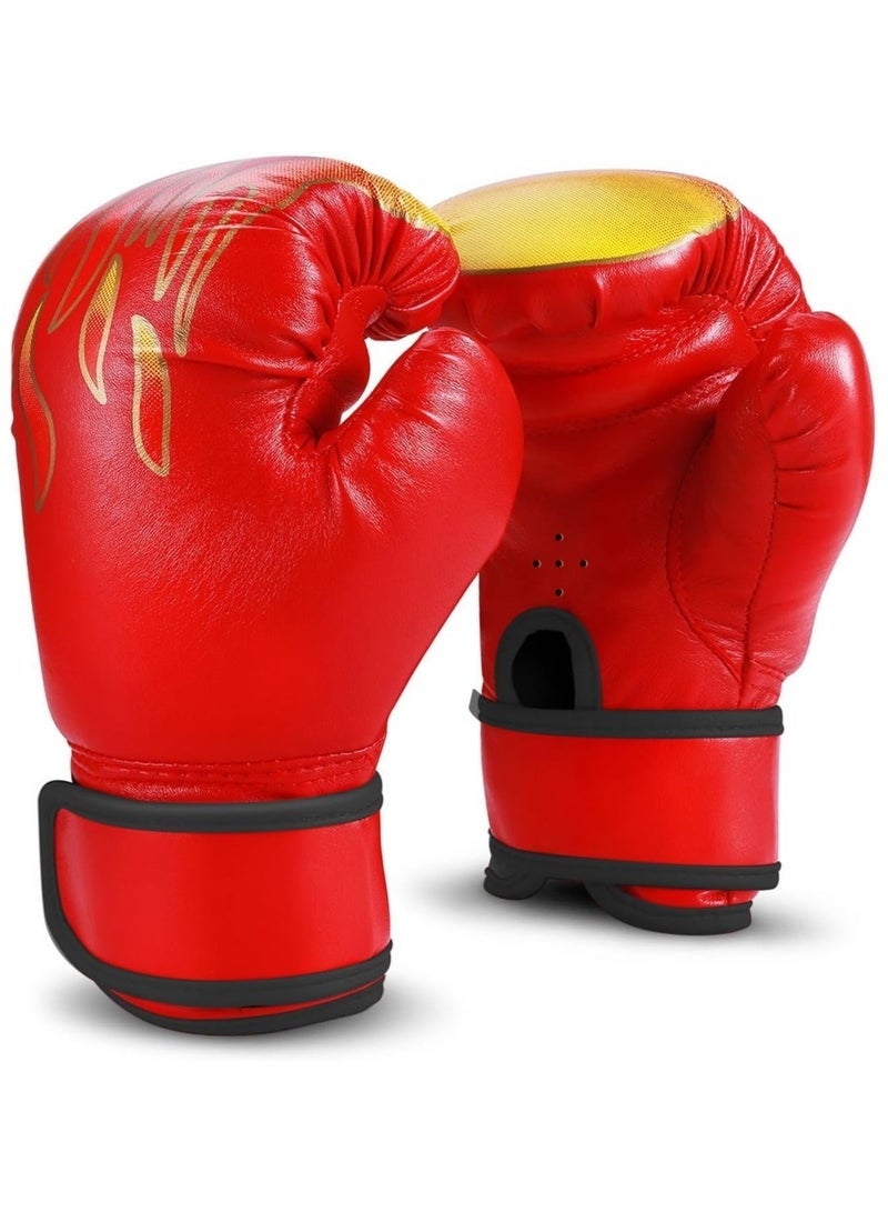 Bukela Kid Boxing Gloves for 3-10 Ages, 6 Oz Heavy Bag Children Boxing Gloves, Professional Training Sparring Gloves,Breathable Punching Gloves for Boxing, Karate, Kickboxing, Muay Thai Training - Image 1