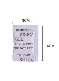 Saycker 200 Pcs Food Grade Security Silica Gel Desiccant Pack Moisture Absorber Dehumidifier (Size:200 pcs)  - Image 4