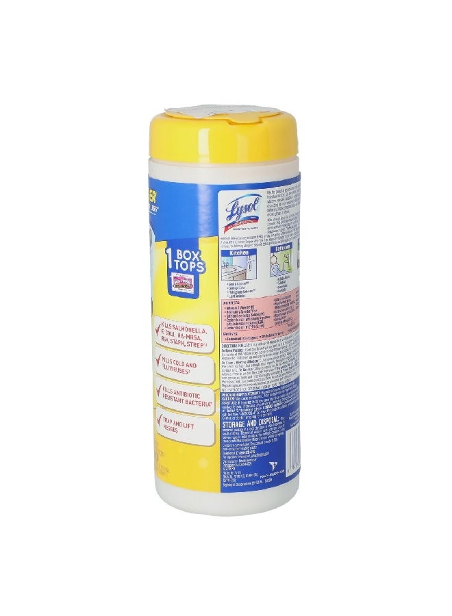 Lysol 35-Piece Lemon and Lime Blossom Scent Multi-Surface Disinfectant Wipes Set 8.50 x 3.19 x 3.19 Inch 1920081145 - Image 4