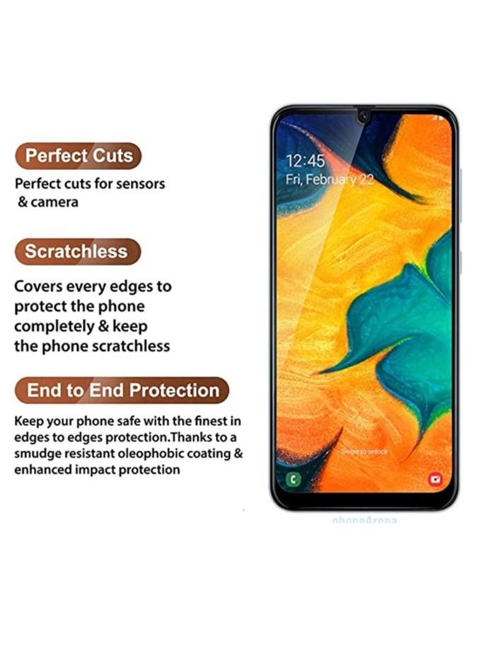 Generic Samsung Galaxy M30s / M30 / M31 / M21 / A30 / A30s / A50 / A50s Full Edge-to-Edge Screen Protection Tempered Full Glue Glass  - Image 3