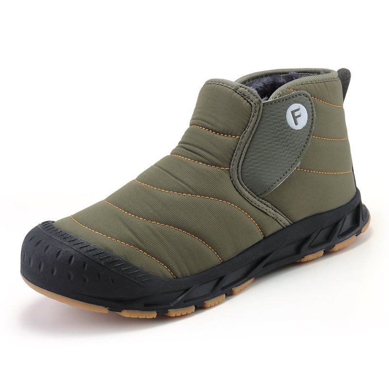 Plus Size New Cotton Shoes Outdoor Fleece-Lined Warm Fashion Snow Boots Parent-Child Couple Casual Travel Shoes - Image 3