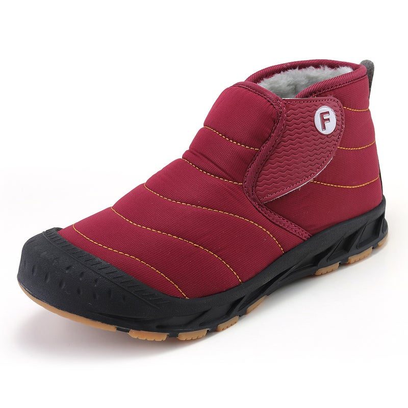 Plus Size New Cotton Shoes Outdoor Fleece-Lined Warm Fashion Snow Boots Parent-Child Couple Casual Travel Shoes - Image 5
