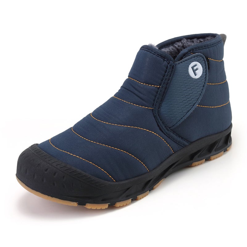 Plus Size New Cotton Shoes Outdoor Fleece-Lined Warm Fashion Snow Boots Parent-Child Couple Casual Travel Shoes - Image 1