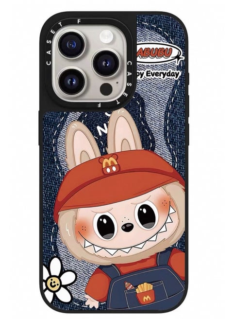 Labubu, Iphone 16 Pro Max Case, Blue Red Color
