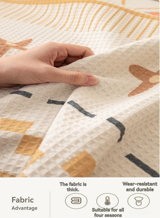 VarietyVoyageD 180*260 Double Sided Chenille Sofa Cover, Stylish Sofa Cover, Chenille Furniture Sofa Cover Towel, Four Seasons Chenille Sofa Cover Available Both Sides - Image 4