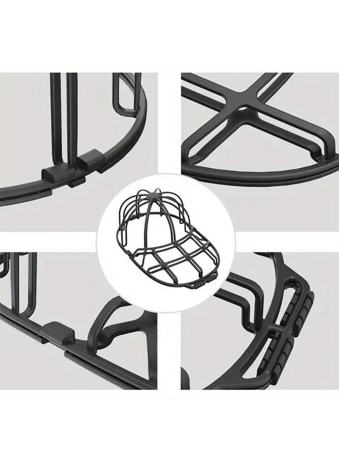 2pcs Black Hat Cleaner Rack for Washing Machine Dishwasher with Air Drying Storage - Image 4