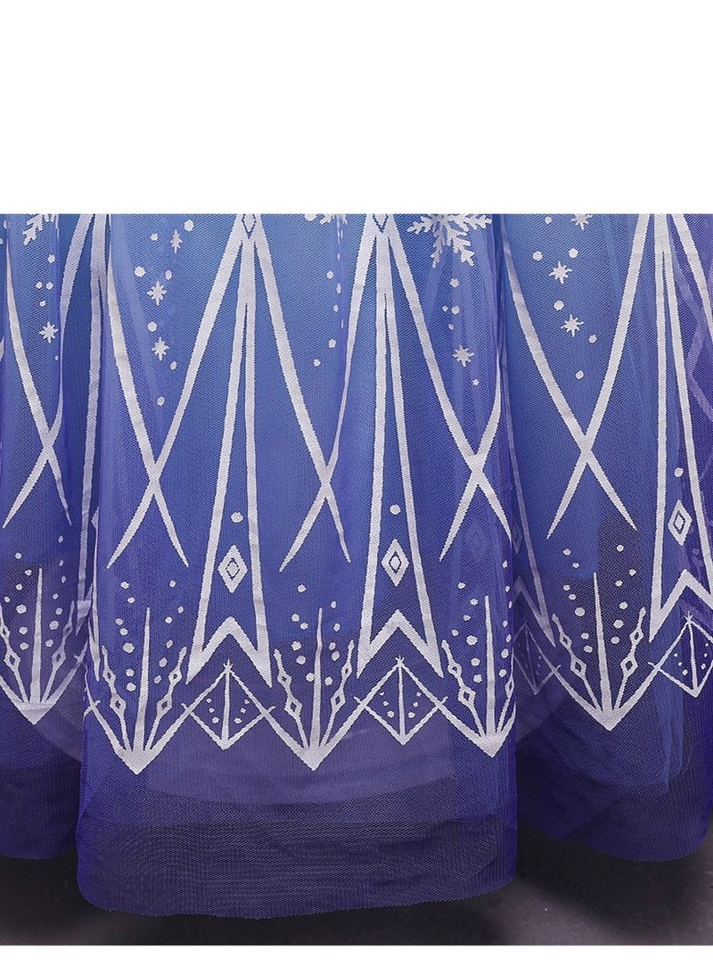 Princess Dress, Birthday Party Cosplay Costume For Girls - Image 5