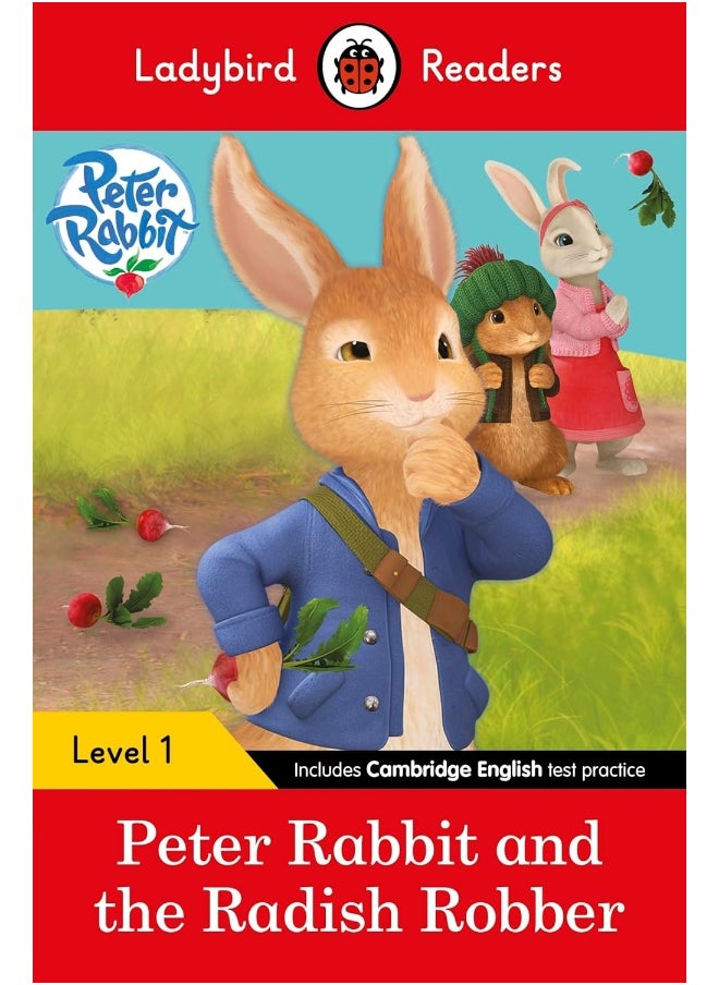Ladybird Readers Level 1 - Peter Rabbit - Peter Rabbit and the Radish Robber (ELT Graded Reader)  - Image 1