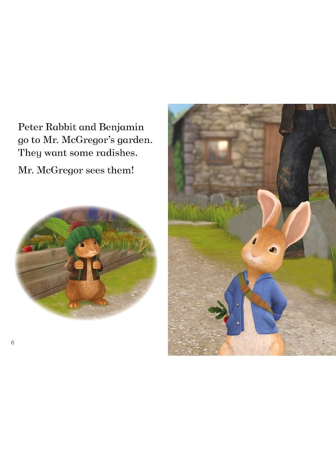 Ladybird Readers Level 1 - Peter Rabbit - Peter Rabbit and the Radish Robber (ELT Graded Reader)  - Image 3