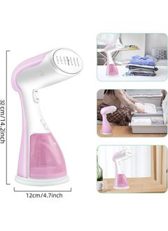 Generic Garment Steamer Iron, 1500W Fast Heat-Up, Portable Travel Clothing Steamer with Strong Steam, 300ml Detachable Water Tank, Includes Ironing Board, Fabric Wrinkle Remover  - Image 3