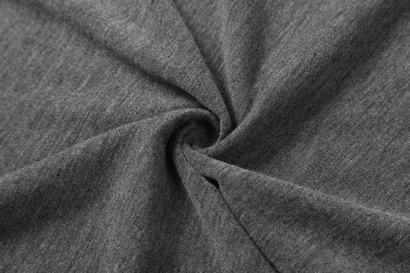Herou Womens Turtleneck Casual Long Sleeve Slim Fitted Layer Tops Shirts Grey Medium - Image 4