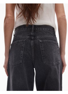 TOPSHOP Mid Rise Column Jeans  - Image 4