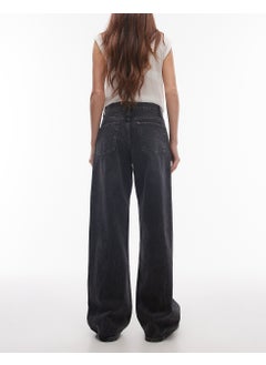 TOPSHOP Mid Rise Column Jeans  - Image 2