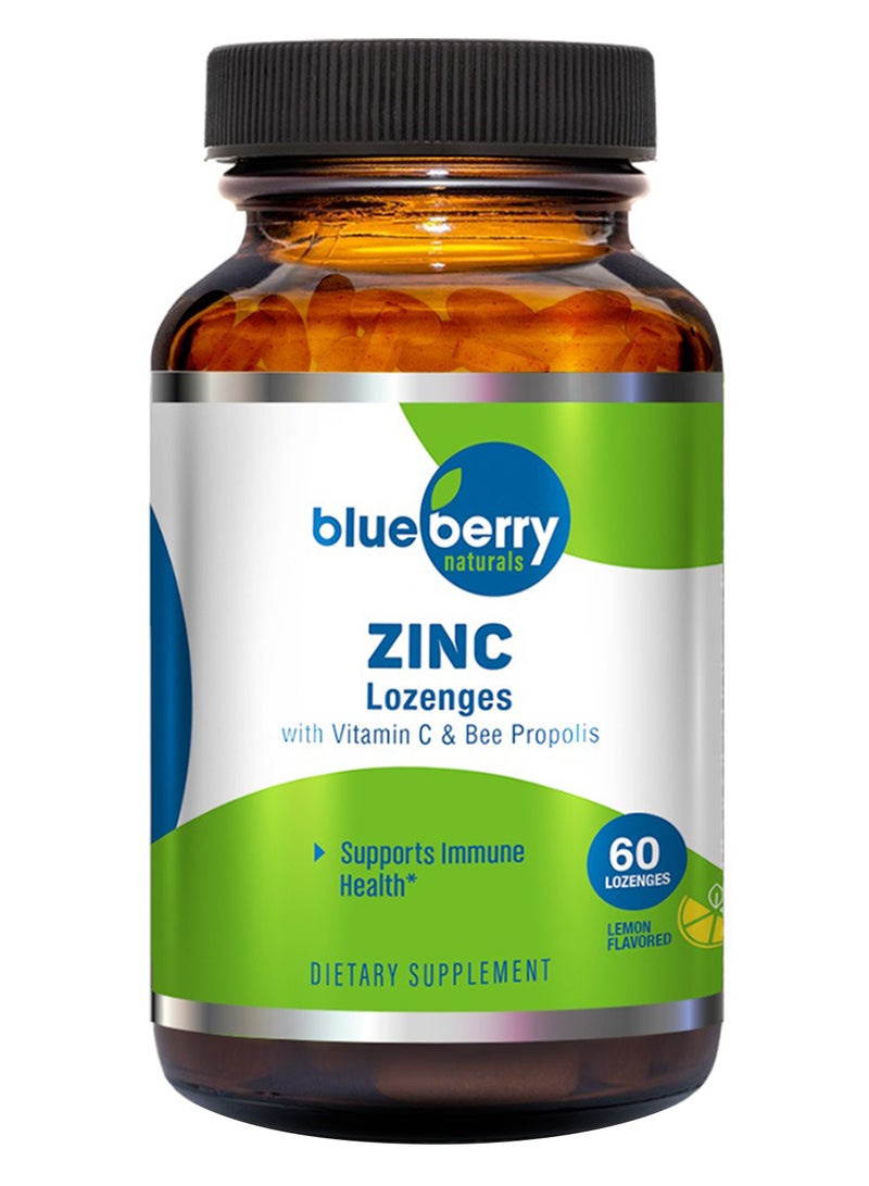 blueberry NATURALS Zinc Lozenges 60'S B0289 - Image 1