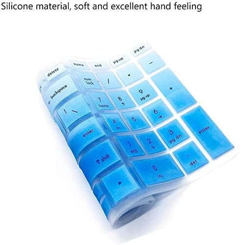 VNJ Accessories Silicone Keyboard Skin Cover for HP Victus 15 (15.6 inch) & HP Victus 16 (16.1 inch) Gaming Laptops (GR.Blue) - Image 3