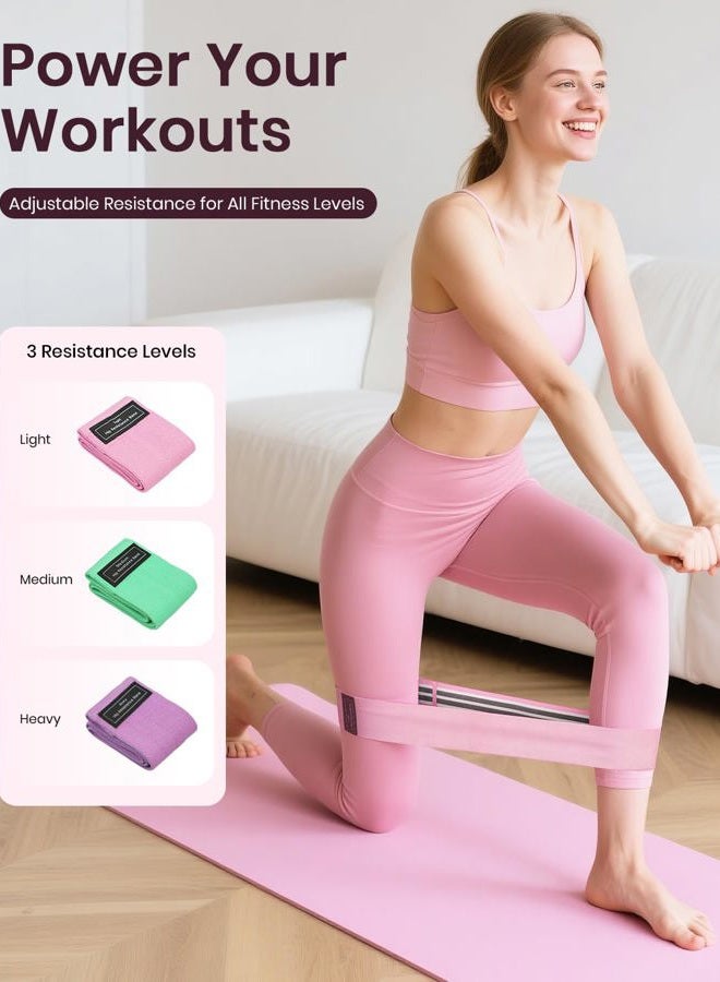 Fuelion Pilates Ring Set for Women, Home Workout Pilates Equipment with Resistance Bands, 14'' Magic Circle, Mini Ball, Pilates Starter Kit for Strength, Toning and Flexibility, Workout Guide Included - Image 5