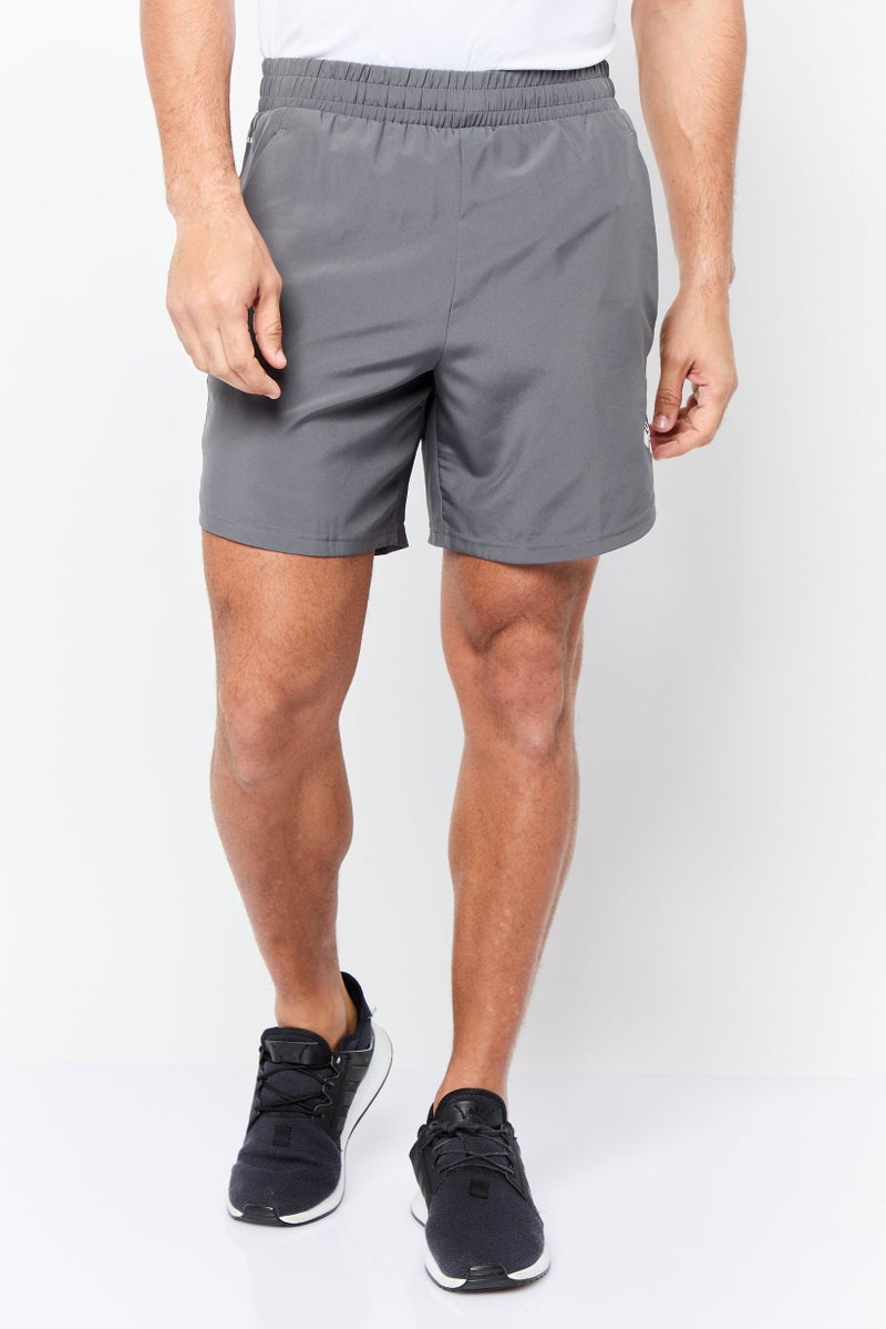 Adidas Men 7 Inseam Sportwear Fit Training Shorts, Grey - Image 1