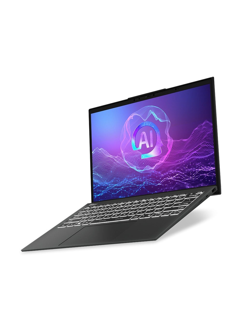 MSI Prestige 13 AI+ Evo A2VMG-014US 13.3″ 2.8K OLED; Copilot+ PC	 MSI, MSI Prestige  Processor	 Ultra 7  Resolution	 2880 ×1800 English/Arabic Stellar Gray english_arabic Stellar Gray