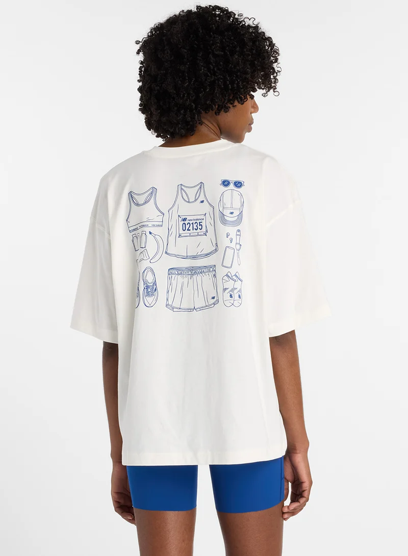 نيو بالانس Essentials Logo T-Shirt