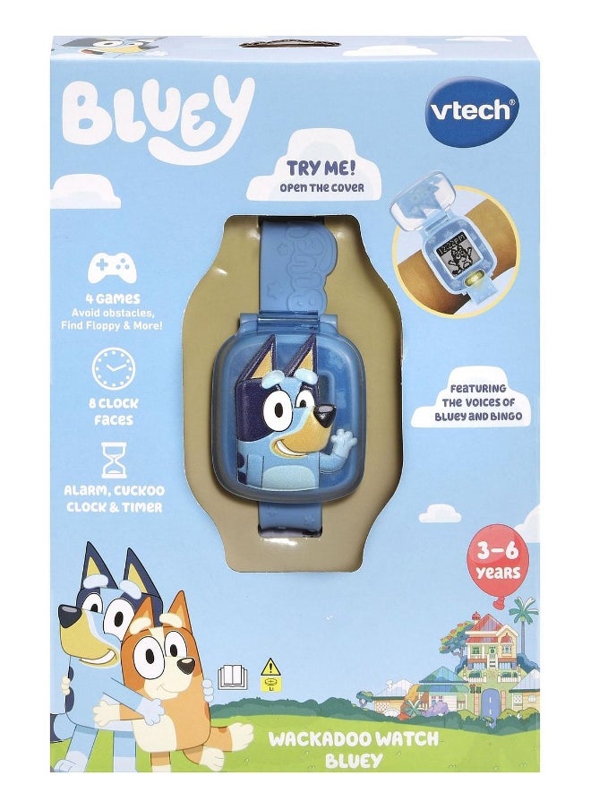 vtech VTech Bluey Wackadoo Watch - Bluey (Blue)  - Image 3