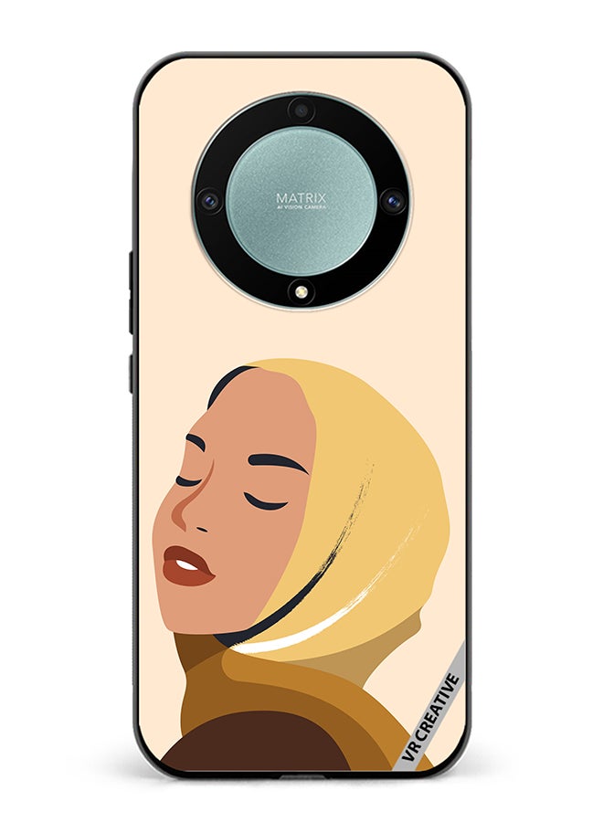 VR CREATIVE Protective Case Cover For Honor X9b Cartoon Woman Shape Design Multicolour - Image 1