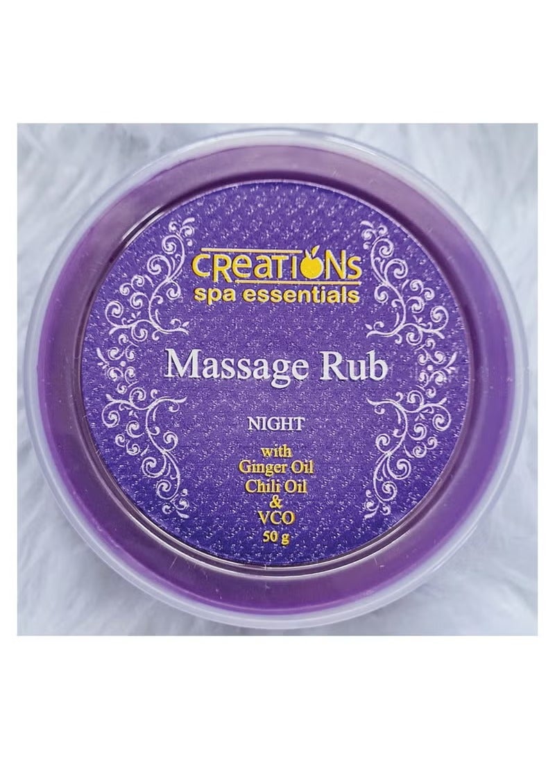 creation Massage Rub Oil,Night,50g