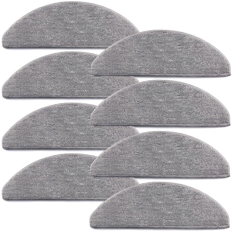 8 Pack i5 Replacement Mop Pads Compatible for iRobot Roomba Combo i5 i5 j5 j5 Robot Vacuum Cleaner Mop 8 Pack Washable and Reusable Mop Pads