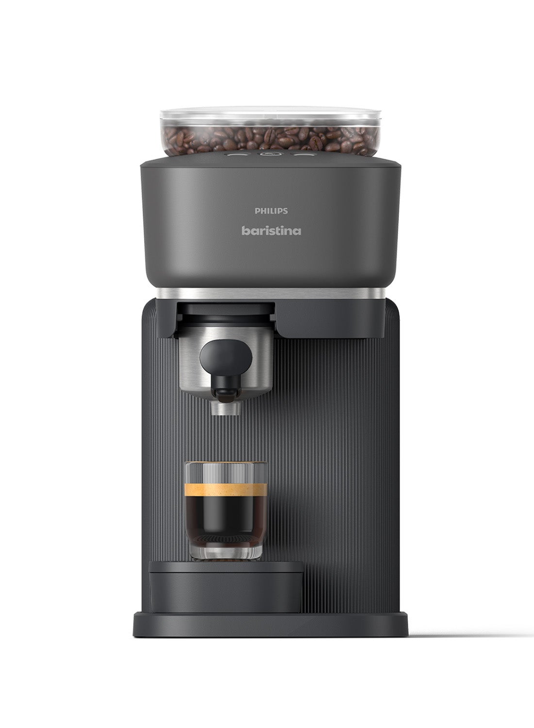 Philips Baristina Semi-Automatic Espresso Machine, Black - BAR300/60