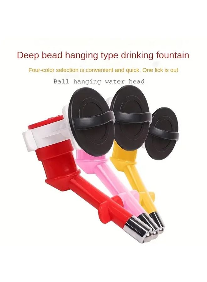 Assorted Colors Pet Hanging Waterer For Cats Dogs Rabbits Easy To Clean And Refill 1pc - Image 5